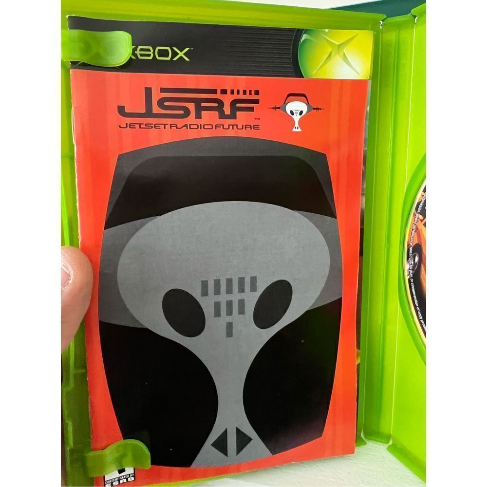 JSRF Jet Set Radio Future & Sega GT 2002 - Original Xbox - Complete w/ Manuals - Picture 4 of 5